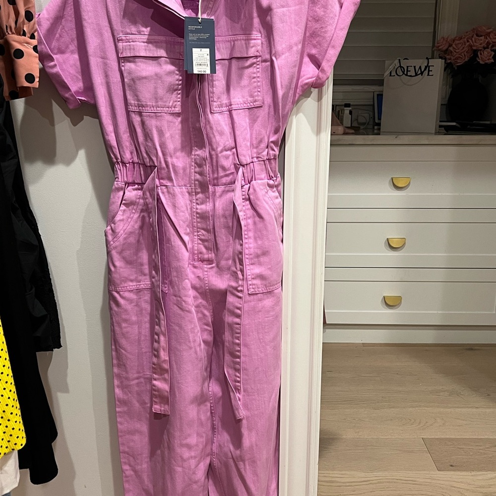 NET universal thread Pink Utility Jumpsuit